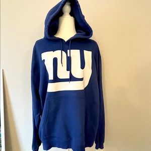 Mens New York Giants hoodie Large Like New EUC